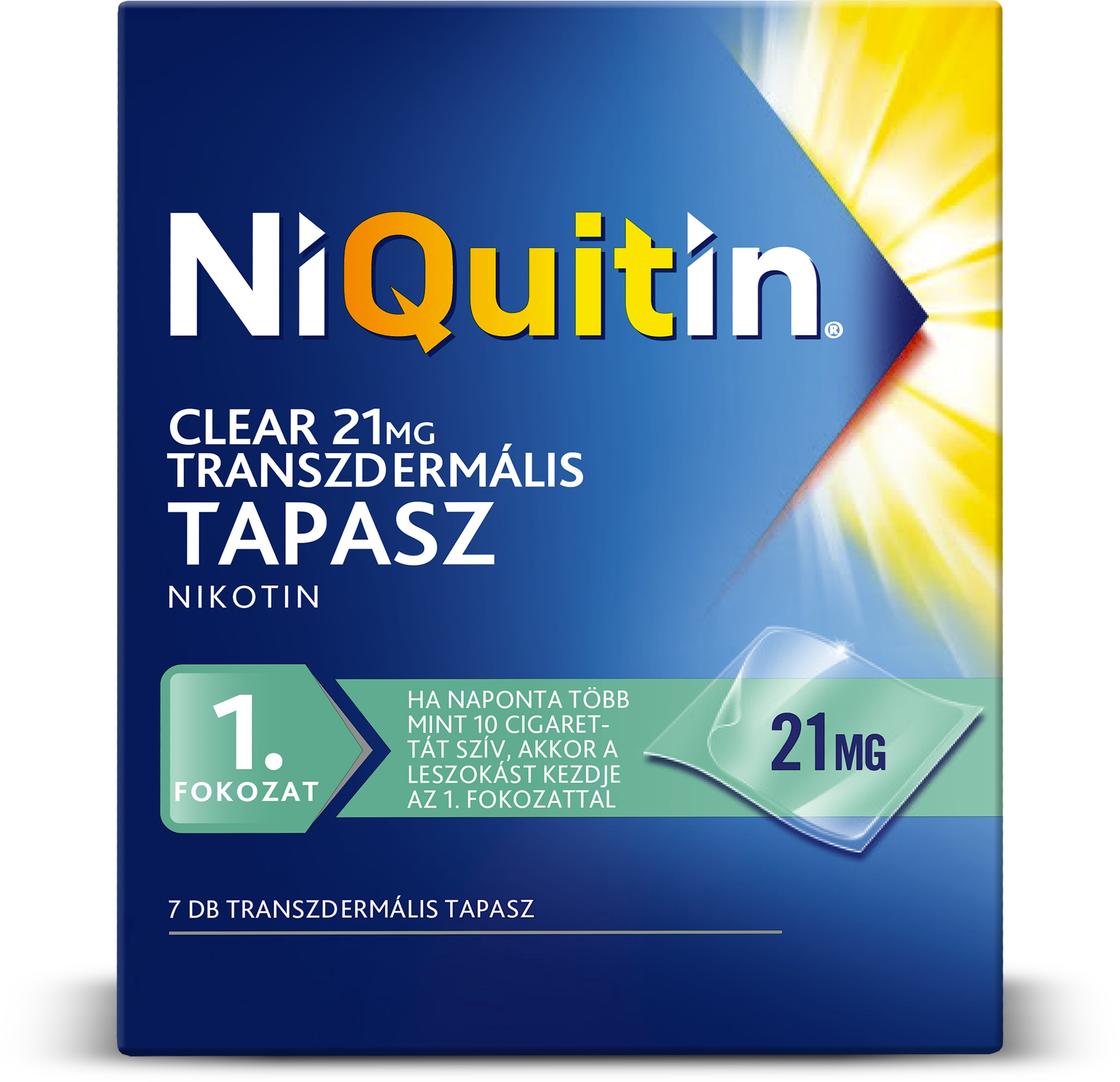 NiQuitin Clear packshot